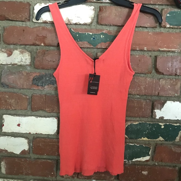 n:PHILANTHROPY BOURBAN RIBBED FITTED TANK Small - Picture 4 of 8